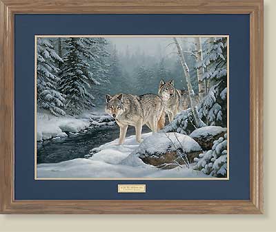 Along The Creek-Wolves by Rosemary Mollette (image for) Along The Creek-Wolves by Rosemary Mollette